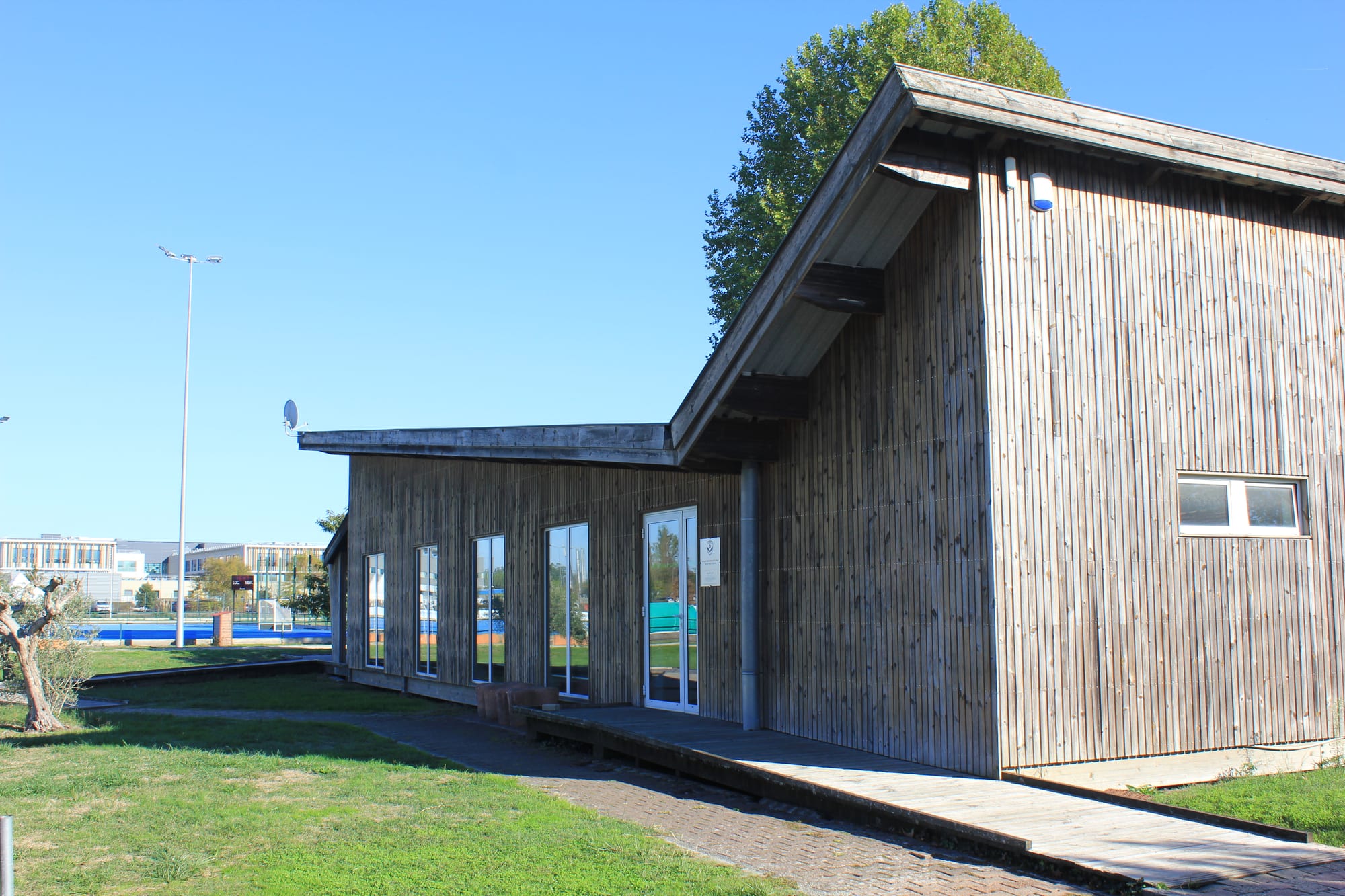 Vue aérienne du Domaine de Rocquevielle